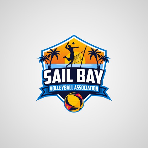 Beach volleyball association logo - large tournaments in southern  california, Logo design contest