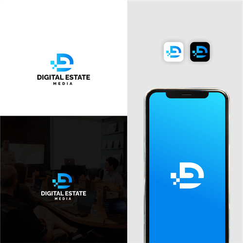 Designs | Digital Estate Media Logo and Long Term | Logo & social media ...