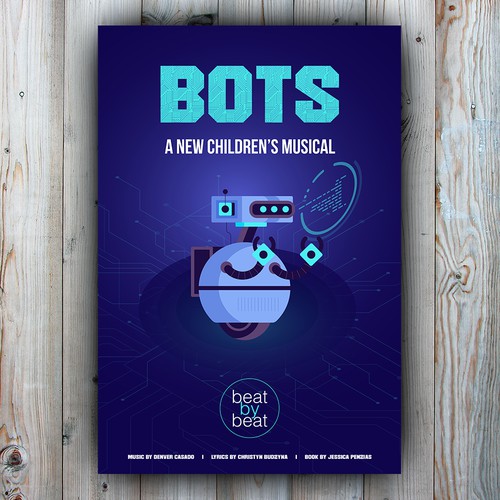 Design eye-catching poster for a contemporary NEW MUSICAL Design by iguads ⭐️⭐️⭐️⭐️⭐️