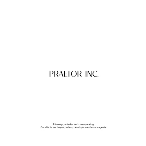 Design New law firm needing an innovative and non traditional logo (Praetor Inc.) por Aysegul A.