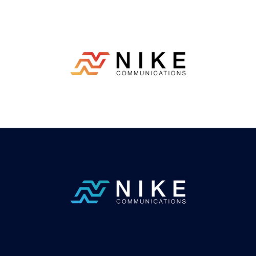 Nike Communications Logo Contest Design by zenzla