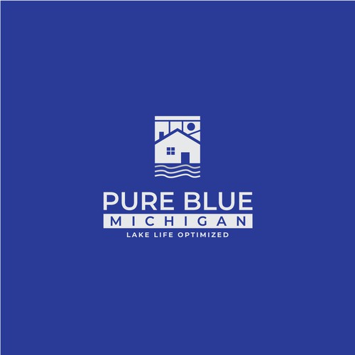 Pure Blue Michigan Design by designerbd360