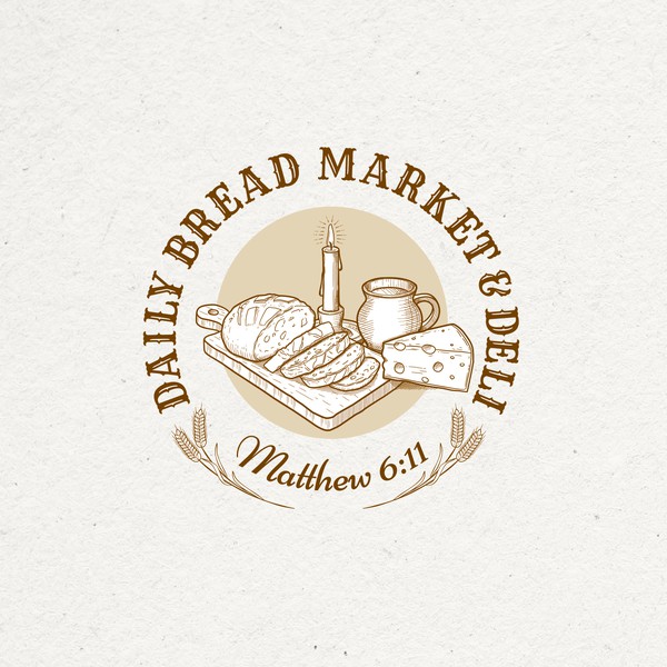 Logo for a market & deli