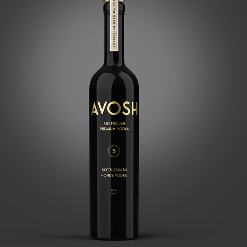 Design a New Label for a Premium Australian Vodka Design by LABELL®
