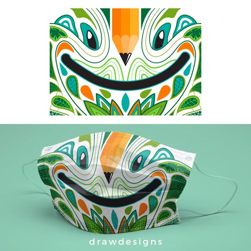 Designs Design a signature mask that represents you as a designer