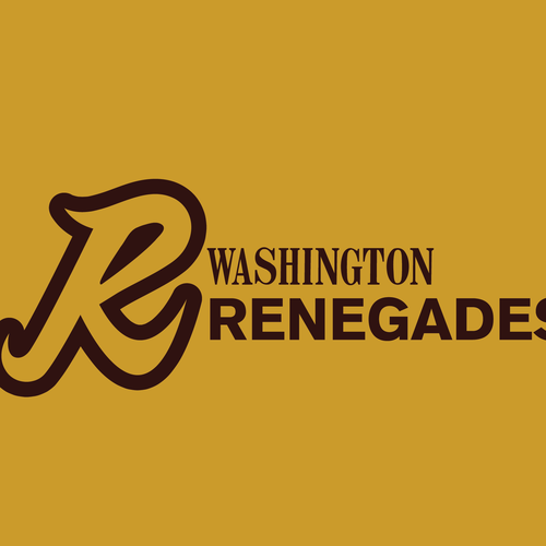 Community Contest: Rebrand the Washington Redskins  Design by green_design