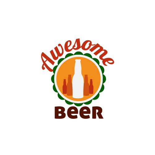 Awesome Beer - We need a new logo! Diseño de Deni Hill