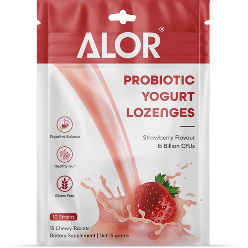 Probiotic Yogurt Lozenges Design by Farooqk.