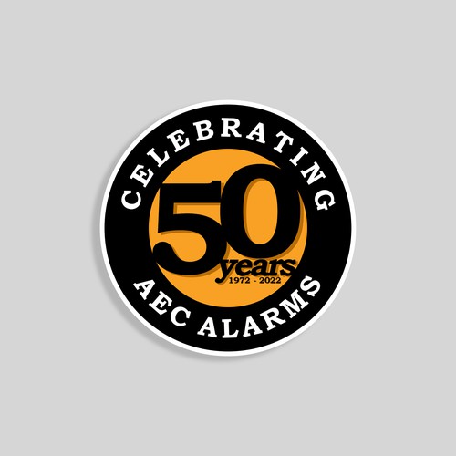 Celebrating 50 Years in Business Ontwerp door mhmtscholl