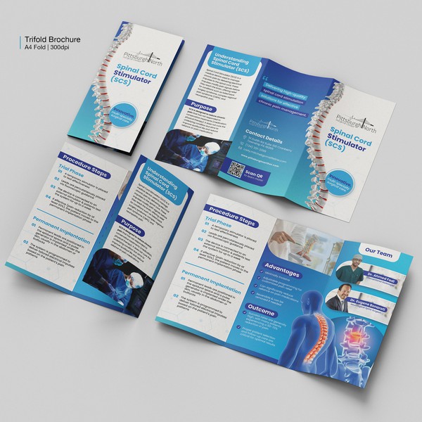 Spinal Cord Stimulator - Tri-Fold Brochure