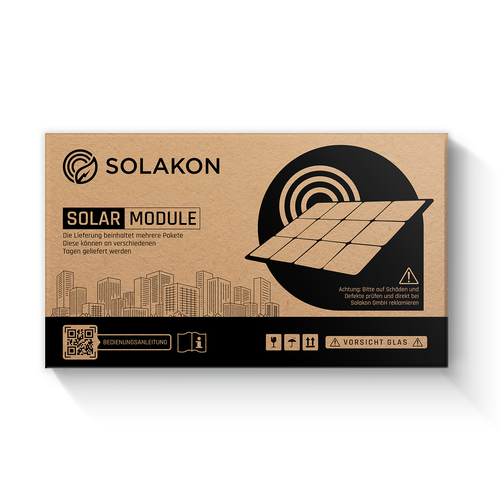 Create a nice Packaging Design for Solar Panels Design by mr adii