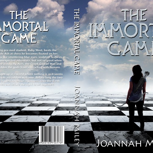 Unique book cover for suspenseful paranormal-romance novel! Design by Chameleonstudio74