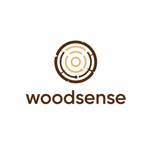 Sustainable tech logo needed for an IoT company working with wood construction Design by Lyna™