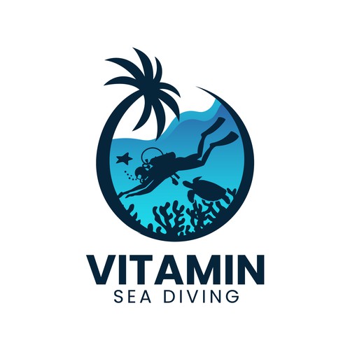 We need a powerful new logo and brand kit for a fun scuba shop Design by mxvect