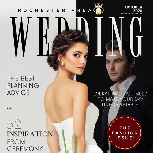 Wedding Magazine Cover Design réalisé par Max63