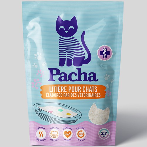 Cat Litter startup Minimalistic packaging - Contest Design von agooshe