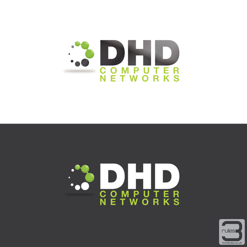 Create the next logo for DHD Computer Networks Design por thirdrules