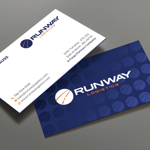 Design di Runway Logistics Business Card di TanLearn