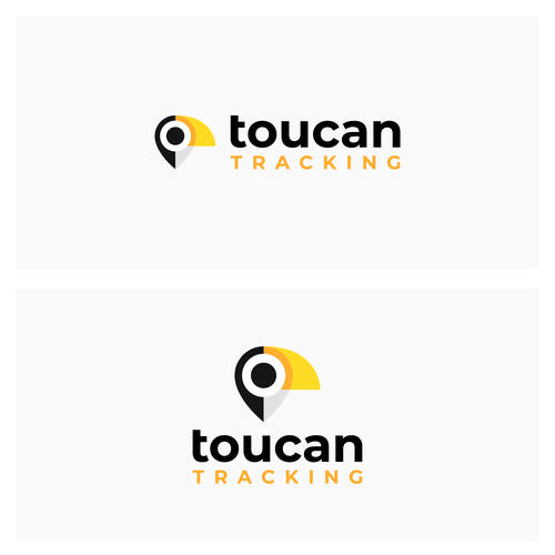 Tracking Software with Toucan in Design (Toucan Tracking Logo) Design by Ori — Branding