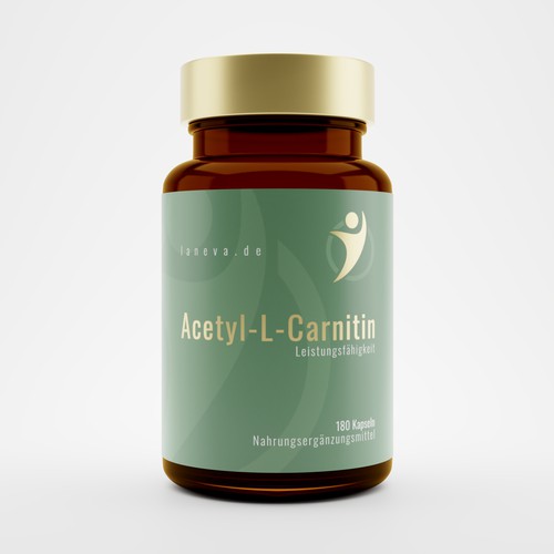 We need a new label for our supplement product that demonstrates luxury and high-quality デザイン by Dedi Santosa