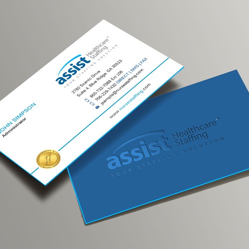 Business Card Design Design by Xclusive16