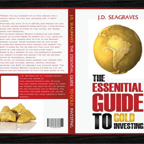 Design di The Essential Guide to Gold Investing Book Cover di M.D.design
