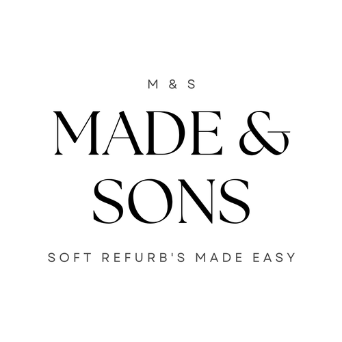 Luxury Meets Ease: Logo & Card Design for Made & Sons Design by Khushbu_Gohil