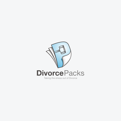 Divorce Logo  - UPDATED BRIEF, Ideally hand/computer drawn / Original Logo - Blind Filter Enabled Design by okdesignstudio