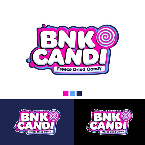 Design a colorful candy logo for our candy company Design by paparayaa