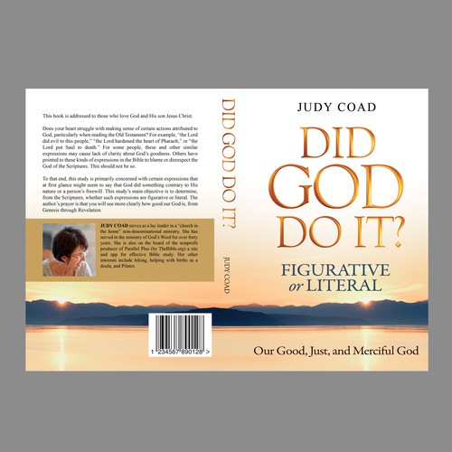Design book cover and e-book cover  for book showing the goodness of God Design by TRIWIDYATMAKA