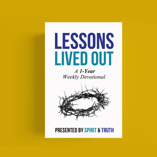 We need a captivating cover for our 1-year Devotional! Design by Nat Pearl Designs