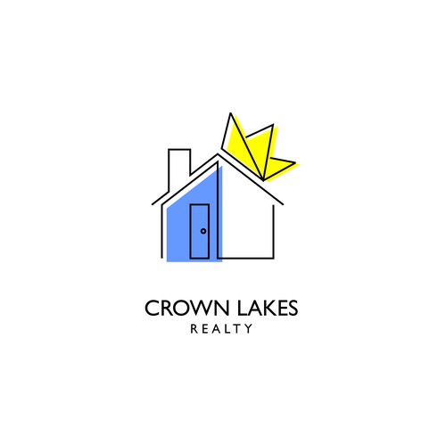 Clean, modern, Maine Real Estate logo! Design by mfalmubaroq