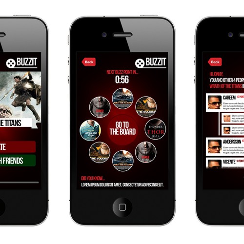 Create the next mobile app design for Buzz It Réalisé par Make Me A Freelancer