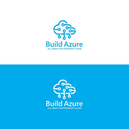 Build Azure website logo and social design Design by Rumah Lebah