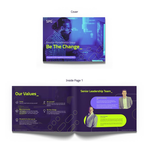 Brochure Design for Solution Performance Group