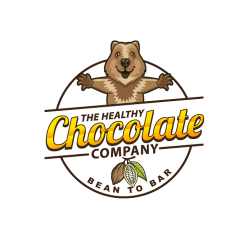 The Healthy Chocolate Company needs our happy mascot to be drawn and immortalised. Design by The Magical