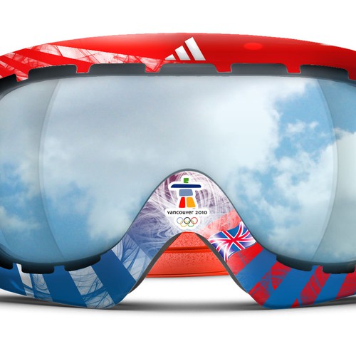 Design adidas goggles for Winter Olympics Ontwerp door More Sky