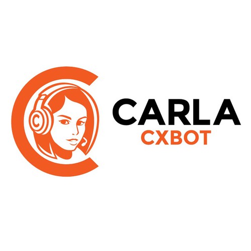 Logo design for our AI based Voicebot "Carla" Design by r4pro