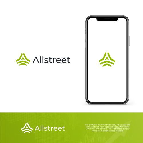 Iconic Logo for Stock Trading App Design by S2Design