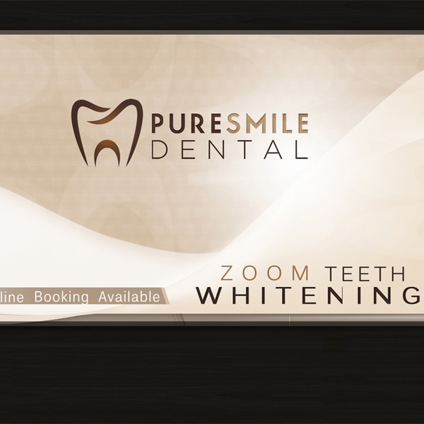 Neutral-toned Elegant Dental Postcard