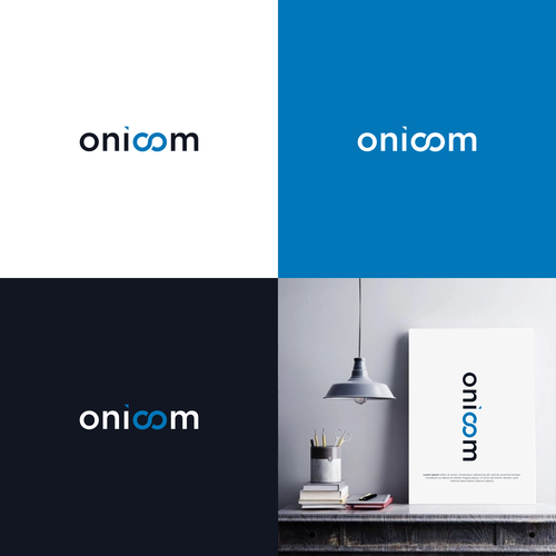 Create a modern, elegant, and professional logo for Onicom Design by DSGNESIA™