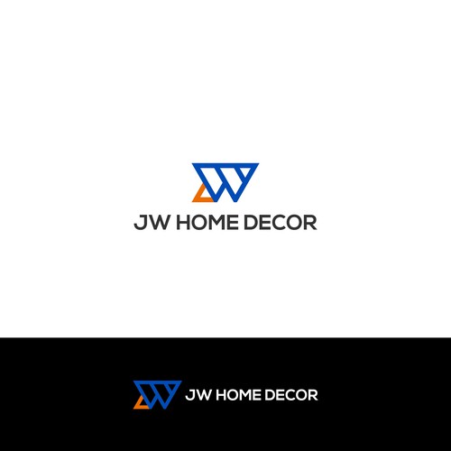 Design JW Home Decor Logo por BIG Daud