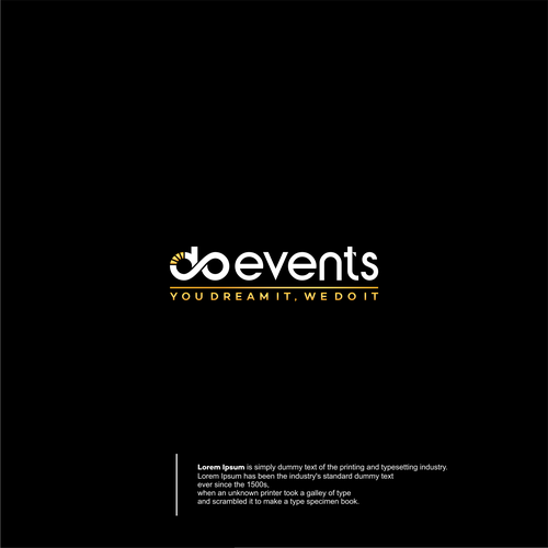 "Design a creative Events Managment company logo" winning Logo & brand guide