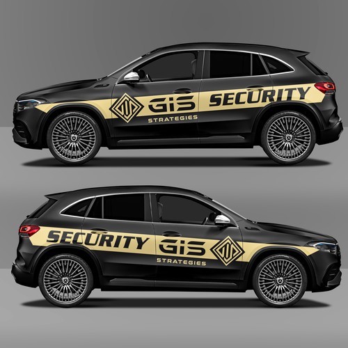 security patrol car Design by DuhaCreative