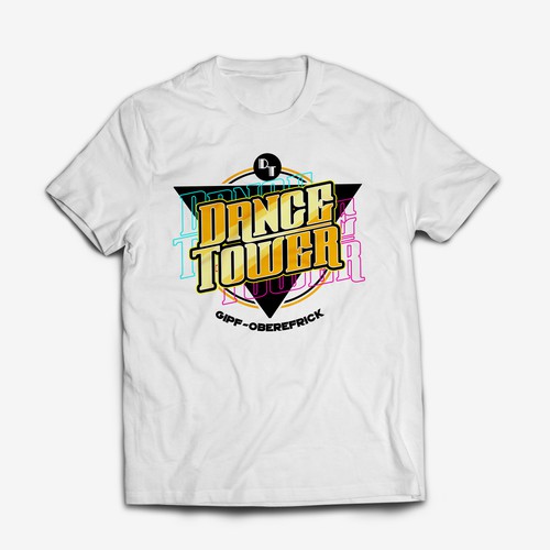 T-shirt Design - Dance Tower Design by benj638