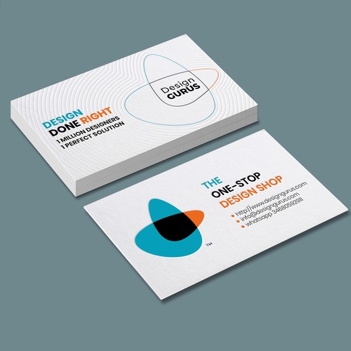 Design Business Card for DesignGurus.com por fastdesign86