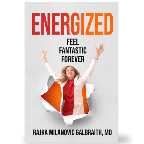 Design a New York Times Bestseller E-book and book cover for my book: Energized Réalisé par Arrowdesigns