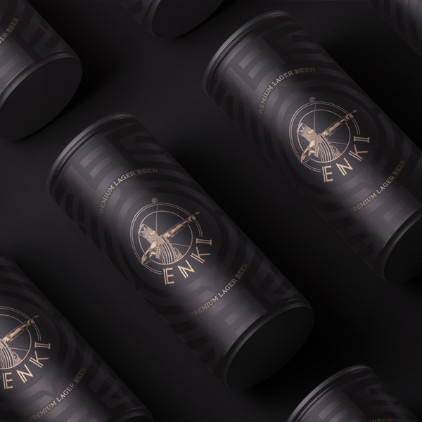 ENKI BEER - BORN IN MESOPOTAMIA. RECRAFTED IN AUSTRIA