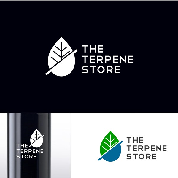 modern logo for the terpenes store