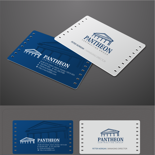 logo for Pantheon Contracting Group Design by CADesign